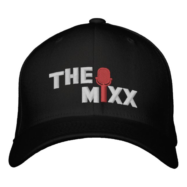 Der MIXX FlexFit-Hut Bestickte Baseballkappe (Vorderseite)