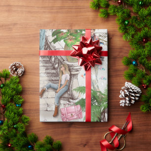 Der Modedesigner Geschenkpapier