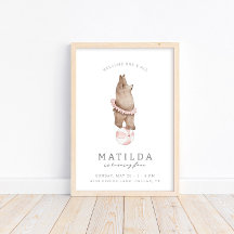 Der moderne Bärenzirkus der Kinder | Mädchen Gebur