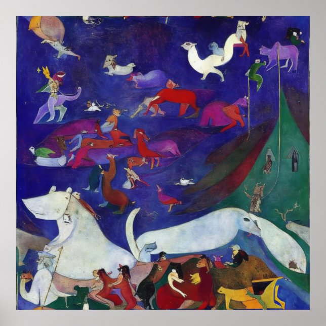 Der moderne Impressionist Noah's Ark 1 Poster (Vorne)