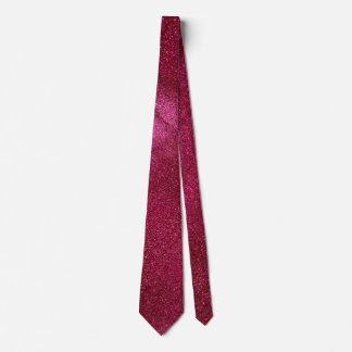 Der moderne Vatertag Hochzeit Ruby Glitzer Glitzer Krawatte