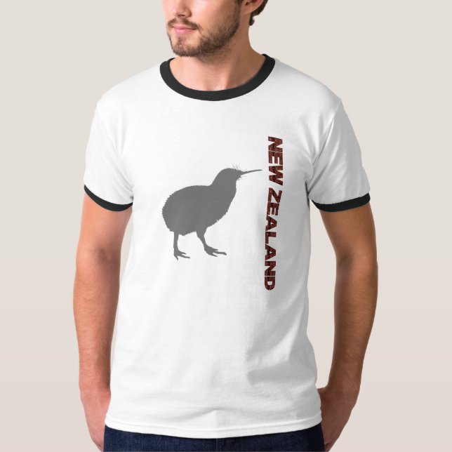 Der modernen der Wecker-T - Shirt Kiwi-Männer (Vorderseite)