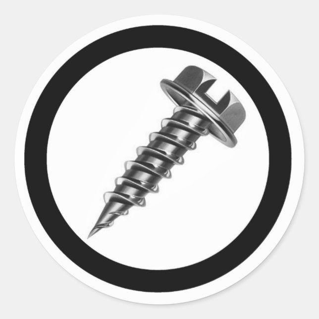 Der Modifikator [HERZ] für den Aufkleber! Runder Aufkleber (Vorderseite)