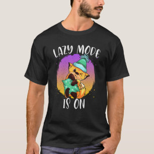 Der Modus "Lazy" ist für Wildtier-Lazy-Fox T-Shirt