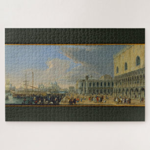 Der Molo, Venedig, Blick nach Westen - Luca Carle Puzzle