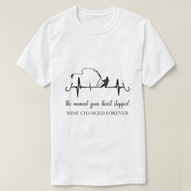 Der Moment, in dem dein Herz meine Welt aufhielt,  T-Shirt (Design vorne)