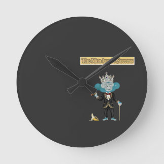 Der Mon-key zum Erfolg Geschenk Runde Wanduhr