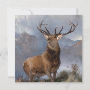 Der Monarch des Glen (Wilder Hirsch) (von Landseer Karte