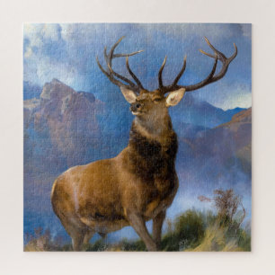 Der Monarch des Glens von Edwin Landseer Puzzle