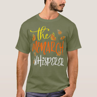 Der Monarch flüstert Niedliche Entomologie-Schmett T-Shirt