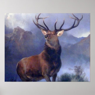 Der Monarch von Glen Poster