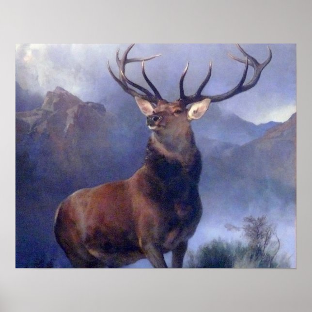 Der Monarch von Glen Poster (Vorne)
