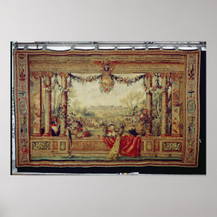 Der Monat April/Schloss von Versailles Poster