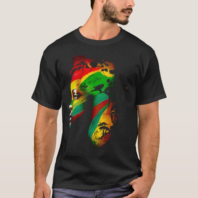 Der Monat der schwarzen Geschichte T-Shirt (Vorderseite)