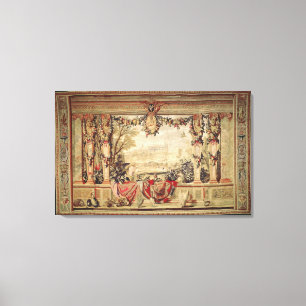 Der Monat November/Schloss von Blois Leinwanddruck