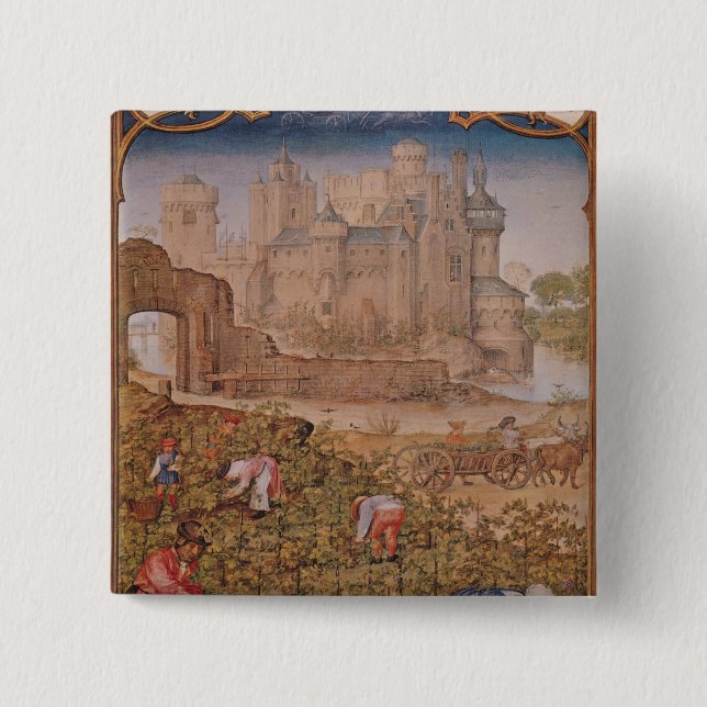 Der Monat September Button (Vorderseite)