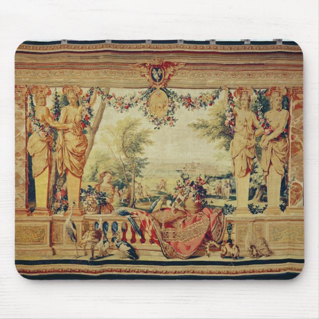Der Monat von Juli-Chateau von Vincennes Mousepad (Vorne)