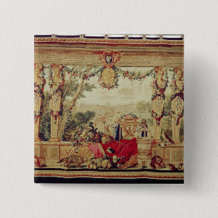 Der Monat von Oktober-Chateau des Tuileries Button