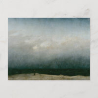 Der Mönch am Meer von Caspar David Friedrich Post