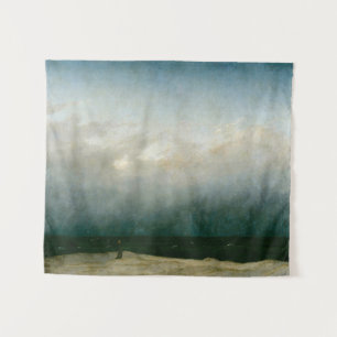 Der Mönch am Meer von Caspar David Friedrich Wandteppich