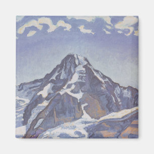 Der Mönchsberg mit Wolken (Ferdinand Hodler) Magnet