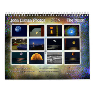 Der Mond 2026 Foto-Kalender Kalender