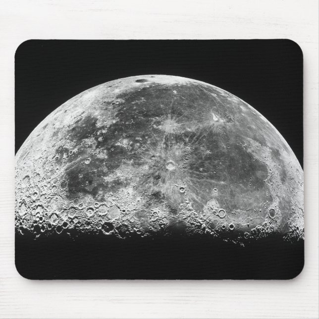 Der Mond 2 Mousepad (Vorne)