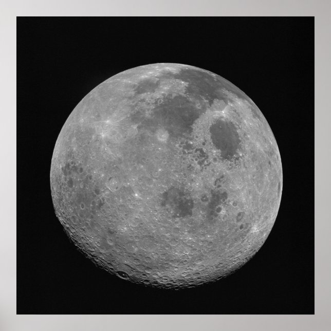 Der Mond (Apollo 17) Poster (Vorne)