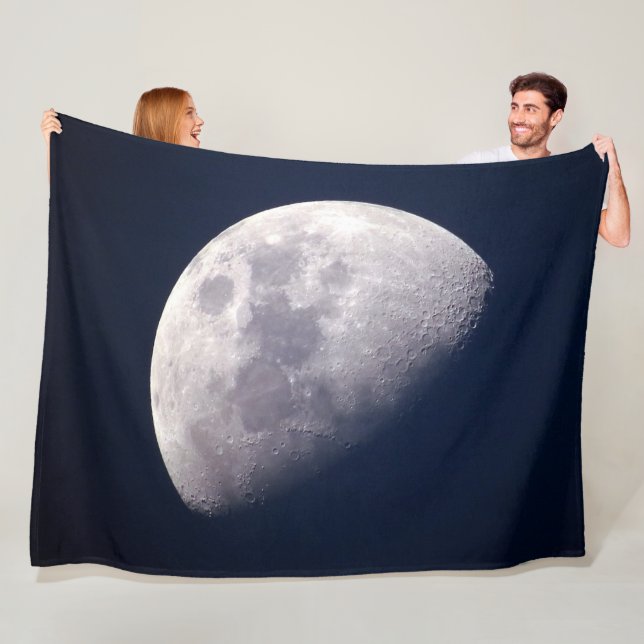 Der Mond Fleecedecke (Beispiel)