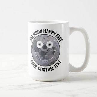 Der Mond Glückliches Gesicht Personalisierter Benu Kaffeetasse