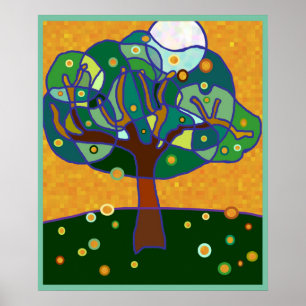 Der Mond im Baum Poster
