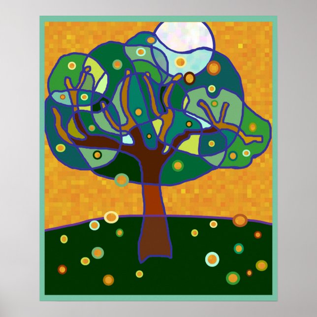 Der Mond im Baum Poster (Vorne)