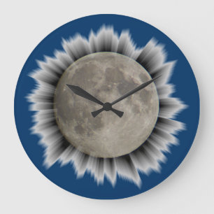 Der Mond, la lune, la luna, the moon Uhr