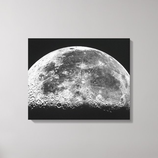 Der Mond Leinwanddruck (Vorderseite)