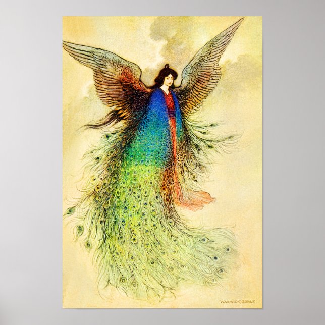 Der Mond Maiden japanische Fairy Poster (Vorne)