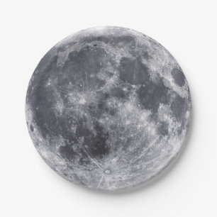 Der Mond Pappteller