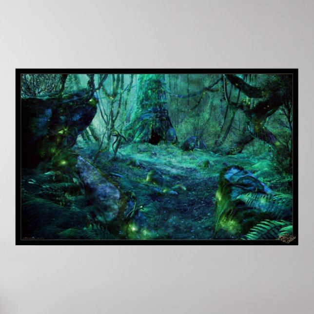 Der Mond Poster (Vorne)