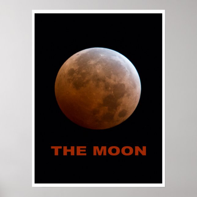 Der Mond Poster (Vorne)