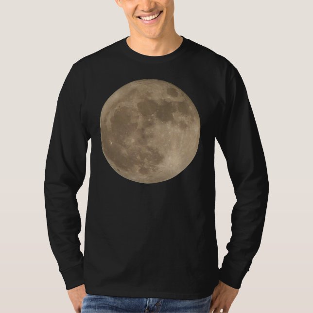 Der Mond-Shirt der Mond-Shirt-Vollmond-T - T-Shirt (Vorderseite)