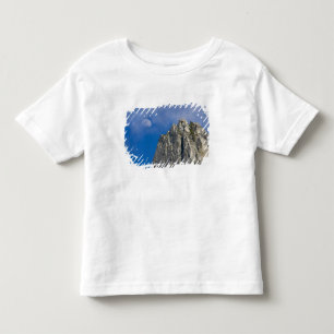 Der Mond steigt auf und scheint durch die Wolken Kleinkind T-shirt