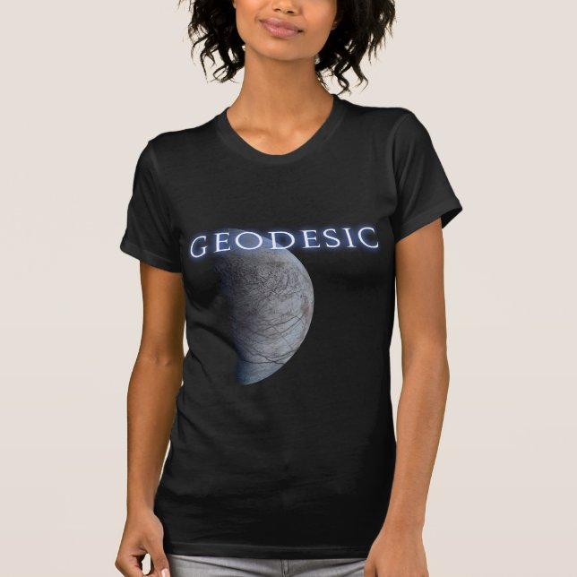 Der Mond-T - Shirt der Geodäsiefrauen (Vorderseite)
