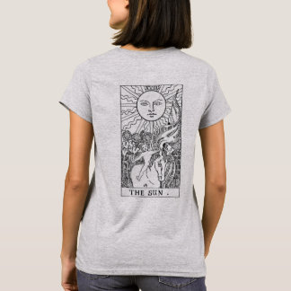 Der Mond und das Sun-Tarot-Karten-Shirt T-Shirt