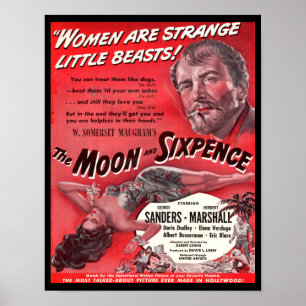 Der Mond und die Sixpenz Poster