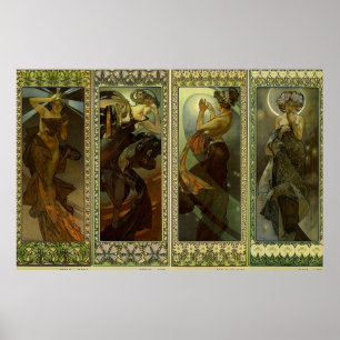 Der Mond und die Sterne - Lune et etoiles Poster