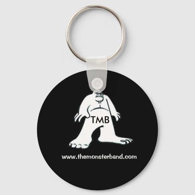 Der Monster-Band-Schlüsselanhänger Schlüsselanhänger (Vorderseite)