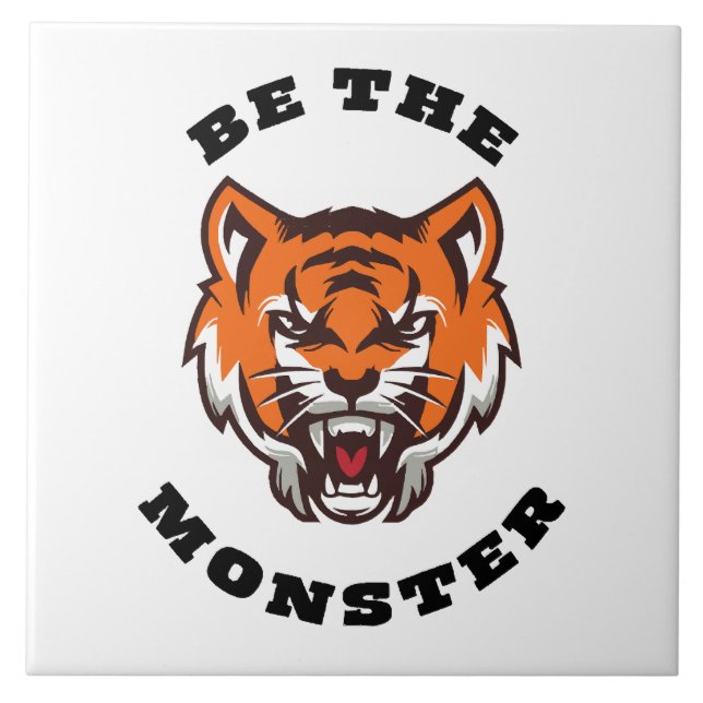 DER MONSTER FLIESE (Vorderseite)