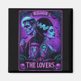 Der Monster Frankenstein und Braut Die Liebenden Magnet