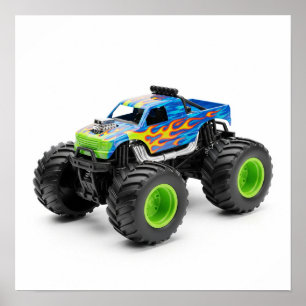 Der Monster-Lkw Poster