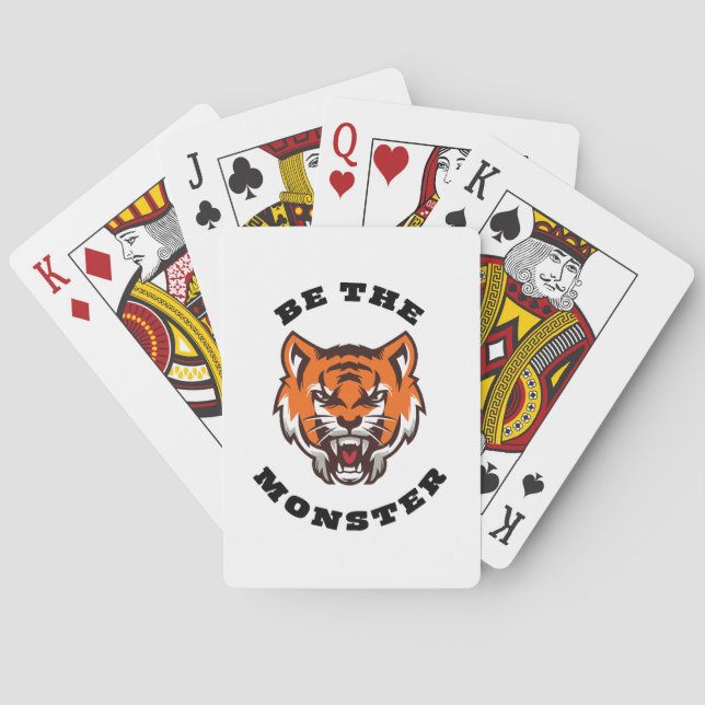 DER MONSTER SPIELKARTEN (Rückseite)