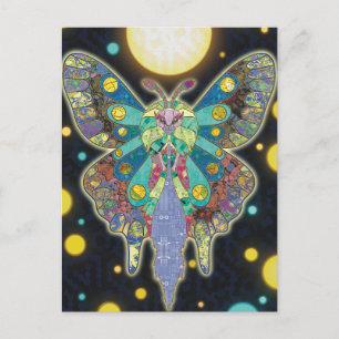 Der Moon Moth Spirit Postkarte